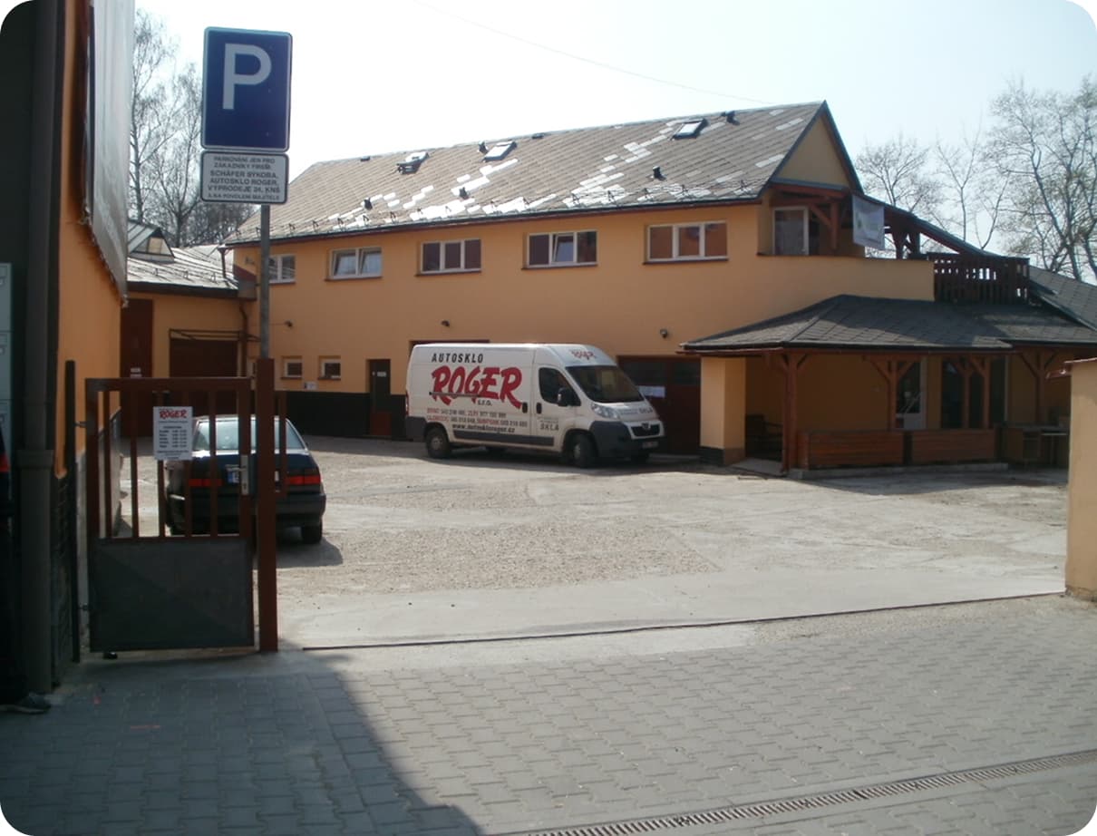 Areál pobočky